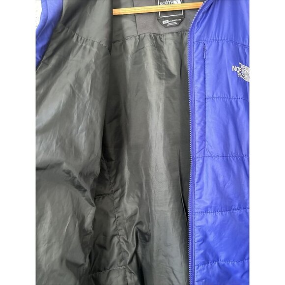 The North Face Purple Blue Puffer Jacket Zip Women's M - Picture 4 of 5
